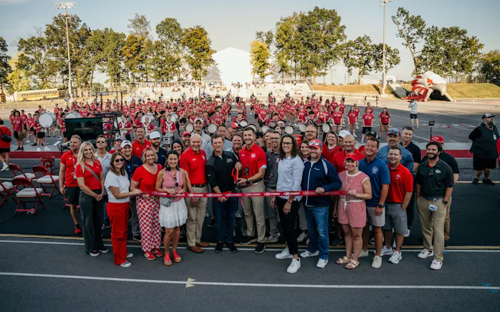 CoxHealth and Nixa Public Schools hosts a ribbon cutting event.