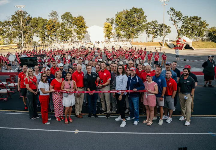 CoxHealth and Nixa Public Schools hosts a ribbon cutting event.