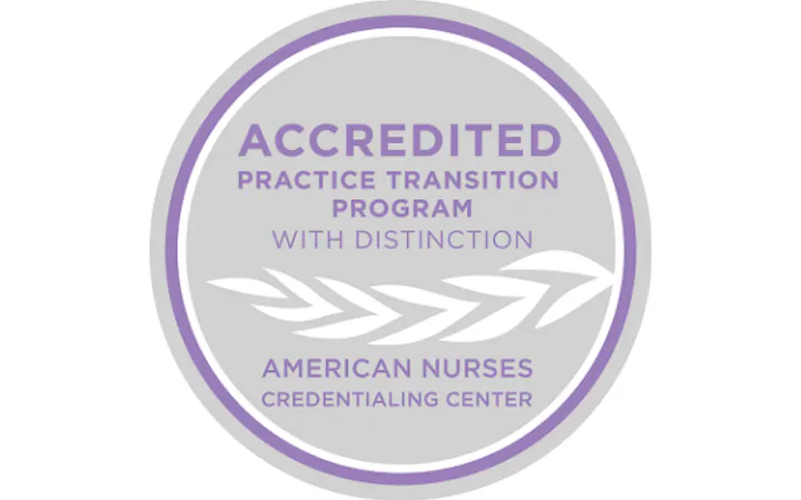 An image shows the logo tied to the accreditation.