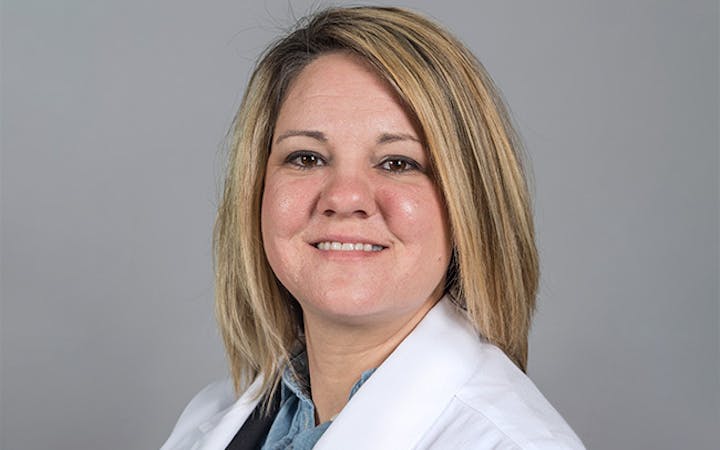 A photo shows Carla Clinton, a nurse practitioner with CoxHealth.
