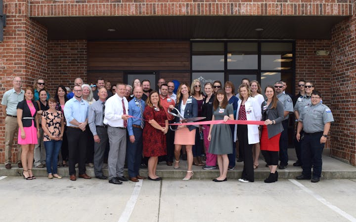 CoxHealth urgent care ribbon cutting ceremony