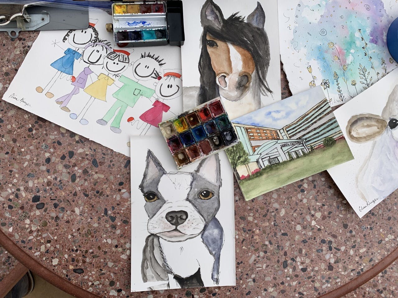 Paintings by Elisa Kruger