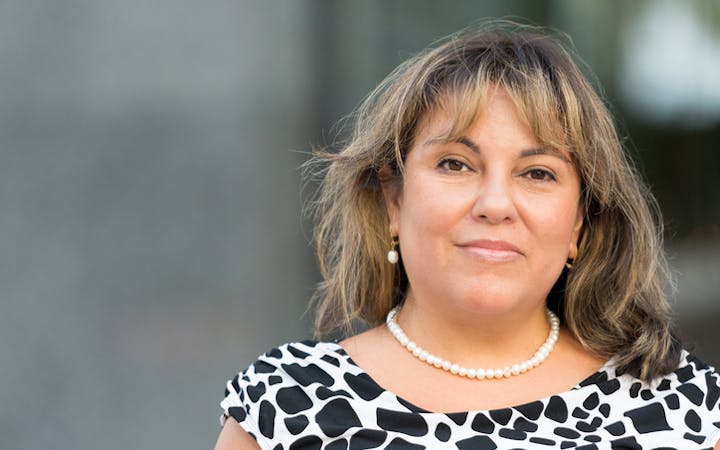 Woman posing for picture