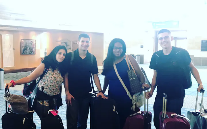 CoxHealth's first group of nurses from Puerto Rico.