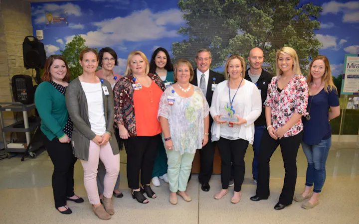 Group of Cox Health employees